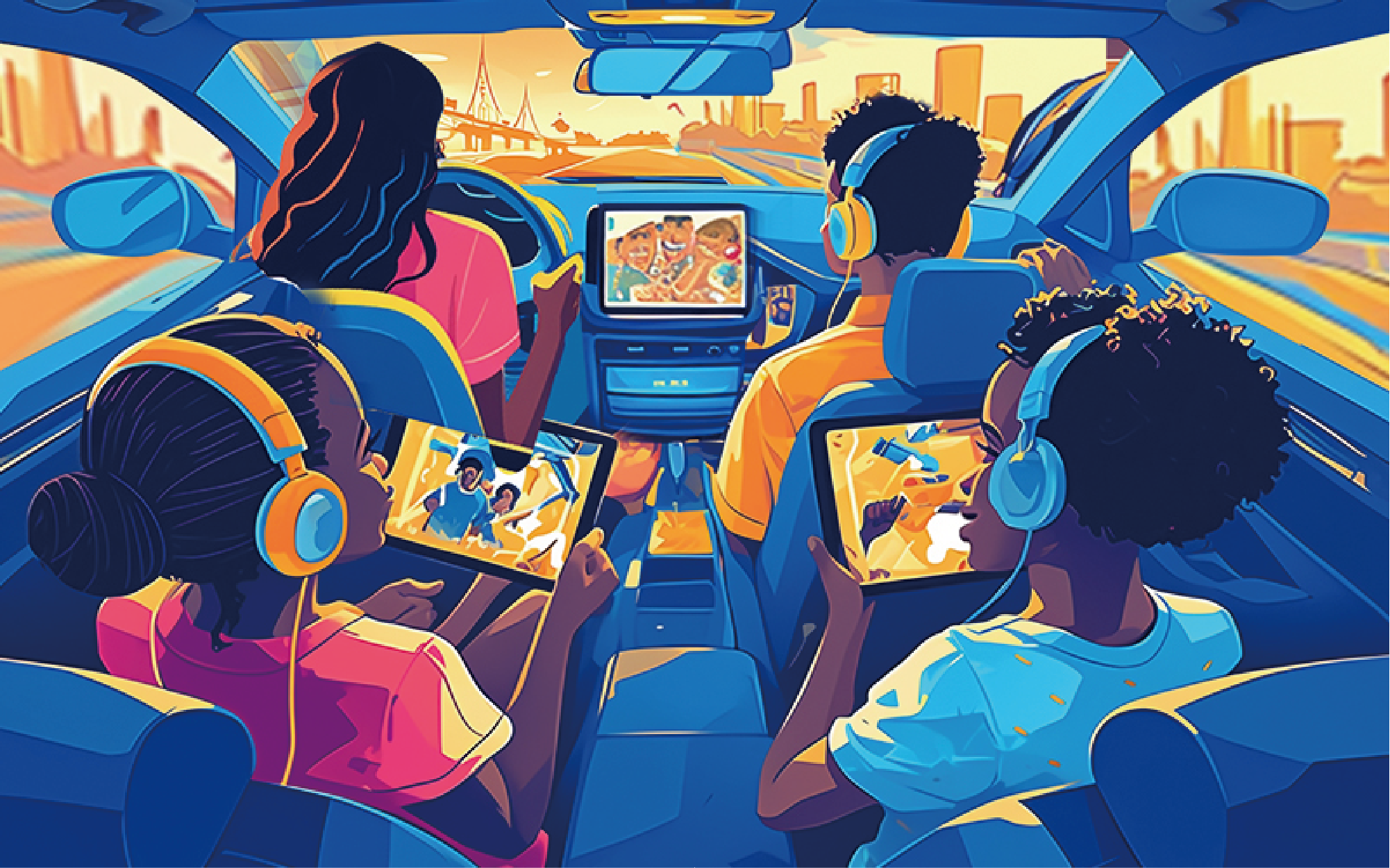 Vehicle infotainment streaming